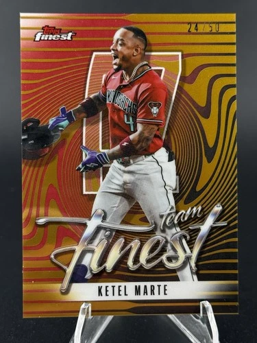 2026 Topps Finest Ketel Marte Refractor (RAW)