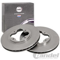 2X ABS Bremsscheiben 282Mm BelÜFtet Vorne Passend FüR Honda Accord Rover 600 | 1