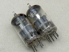 Matched Pair Siemens 6DJ8 ECC88 Vacuum Tubes Date Code GA2 ǂ5B 1965 Amplitrex