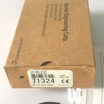 1pcs New BANNER Photoelectric Switch QS186LEQ5 Fast Shipping