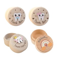 First Tooth Memory Box Gender Neutral Keepsakes for Christening Gifts
