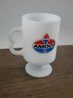AMOCO VTG 50TH Anniversary 1934-1984 Texas City Refinery Milk Glass Coffee Mug