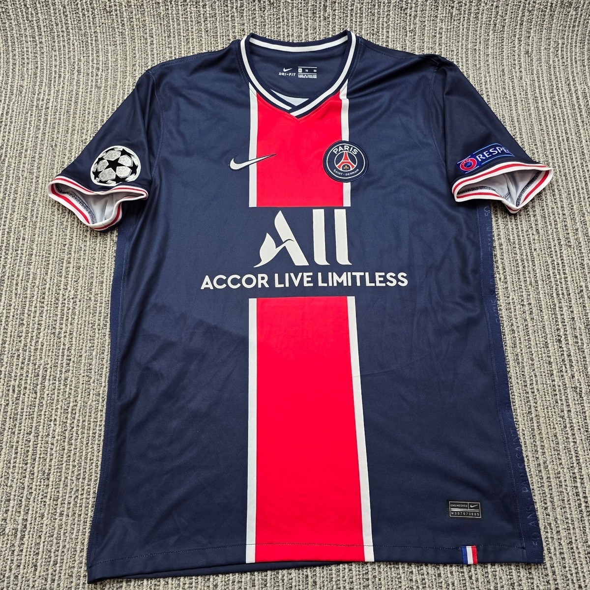 NIKE 2020/21 PSG #10 Neymar Jr Home Jersey - XL | eBay