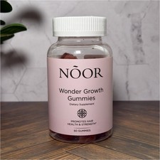 NOOR Wonder Growth Hair Gummies w/Biotin, Vit...