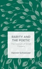 Rarity and the Poetic by Harold Schweizer Hardback Springer Natur