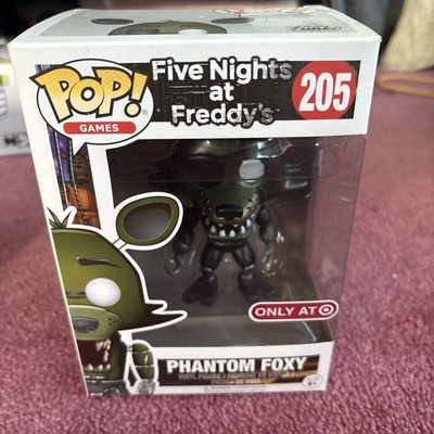 Funko Pop! Five Nights At Freddy's FNAF: Phantom Foxy #205 Target Exclusive