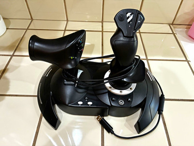 Thrustmaster T.Flight HOTAS X Flight Stick Joystick & Throttle PC PS3