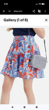 J Crew Mini Skirt Perfect for 4th July size 12 fully lined