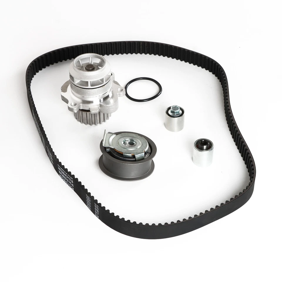 1 juego de correa de distribución bomba de agua para Volkswagen Jetta Passat 2006-2008 Audi A3 A4 Foto 2 de 4