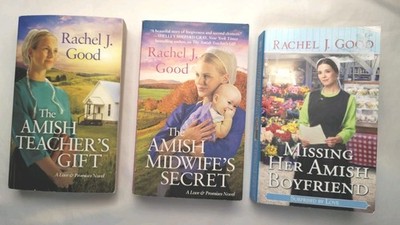 Love & Promises Rachel Good Complete Series All 3 Books Amish Romance Novels Lot