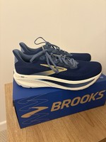Brooks Ghost 15 Trainers UK1 0.5 Blue Running Shoes Mens New Condition Boxed