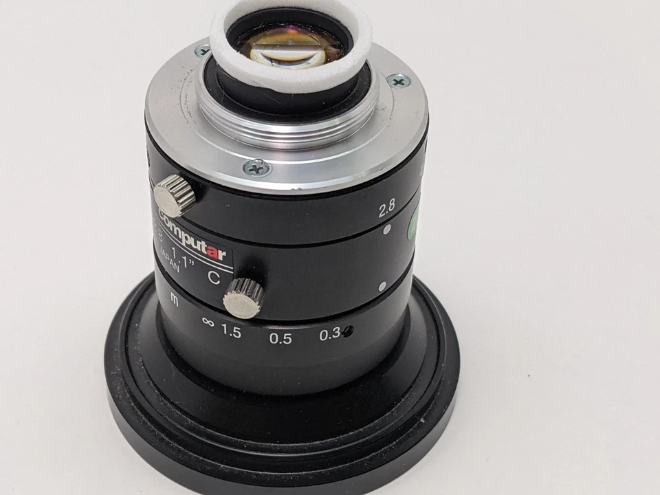 Computar 8mm F2.8 1.1" C-Mount Lens Manual Iris & Focus Lock - Image 2 of 4