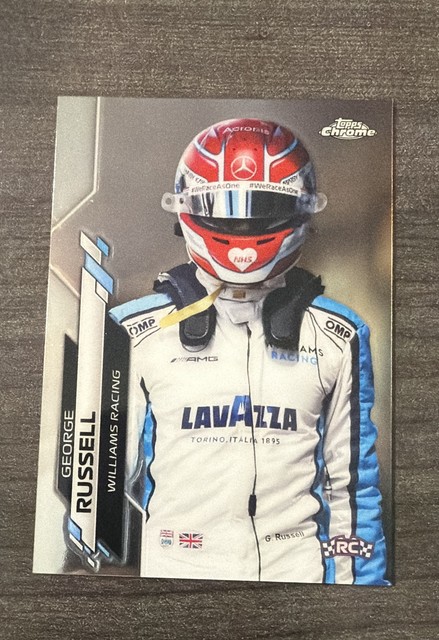 2020 Topps Chrome Formula 1 - F1 Racers George Russell #192 (RC)