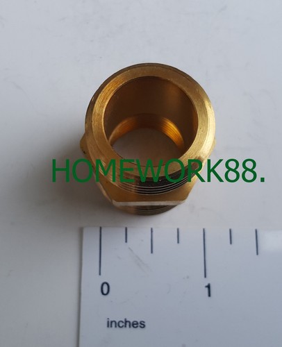 1 PIECE 3/4" MHT GARDEN HOSE THREADED X 3/4" MHT GARDEN HOSE THREADED ADAPTERS - Picture 3 of 4