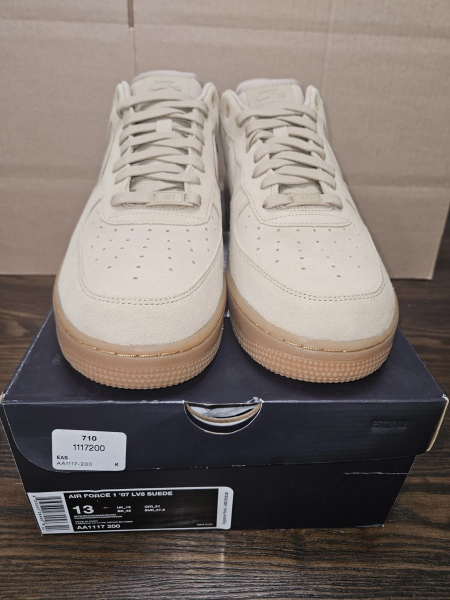 Nike Air Force 1 '07 Lv8 Suede Mushroom, AA1117-200