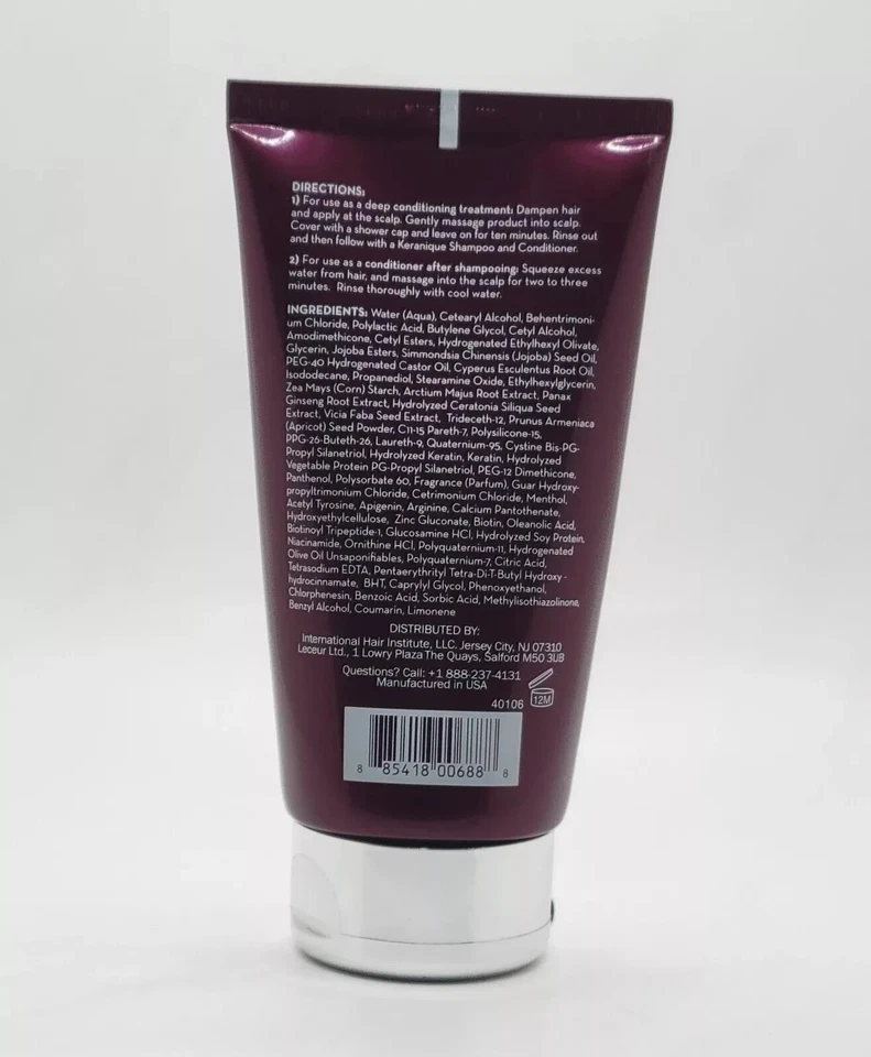 Mascarilla revitalizante folículo microexfoliante Keranique 4 OZ nueva envío gratuito Foto 3 de 3