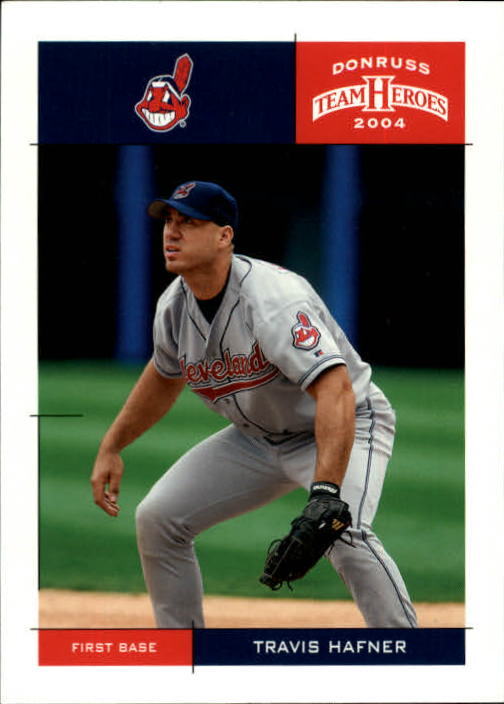 2004 Donruss Team Heroes Baseball Card #114 Travis Hafner