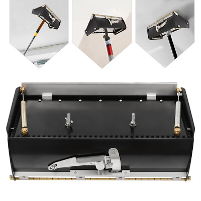 12'' Drywall Flat Finishing Box Alloy Drywall Tools Painting&Scraping Putty Wall