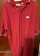 Arkansas Razorbacks Vintage 1990's Men's XXL Polo Red