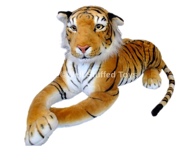 extra large tiger soft toy