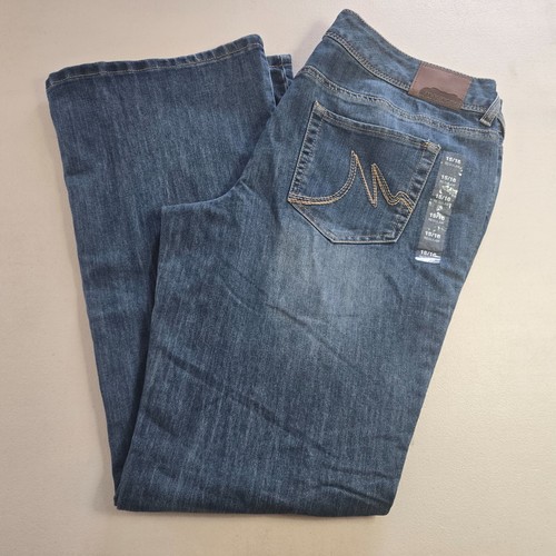 Maurices Ellie Jeans Women's 15 / 16 Reg Blue Medium Wash Straight Fit NWT - Picture 11 of 18