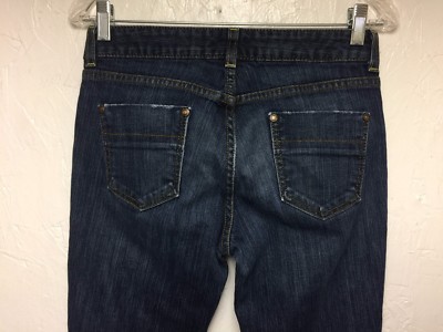 Jean Banana Republic Premium Denim Stretch Pour Femme/Ado - Taille 6 (W30/L31) Bleu Foncé - Occasion Très Bon État