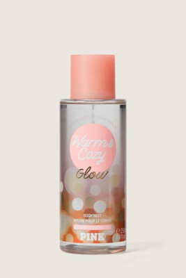 Victoria's Secret PINK Neu! Warm & Cozy GLOW Body Mist mit ätherischen Ölen 250ml