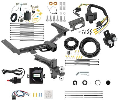 Brake Control Prodigy Id 6K Trailer Hitch + Tekonsha Prodigy iD Brake Control For 15-27 T-350 w ...