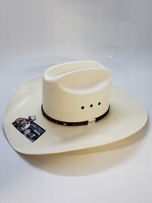 Resistol GEORGE STRAIT  10X PALO DURO Self Conforming  Cowboy Hat Men's Size 7