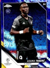 ADAMA TRAORE 2020 TOPPS CHROME *PURPLE DIAMOND* REFRACTOR RC /250 !🔥FC SHERIFF