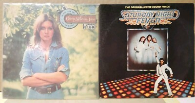 The Bee Gees, Saturday Night Fever Soundtrack 1978, And  Olivia Newton John.