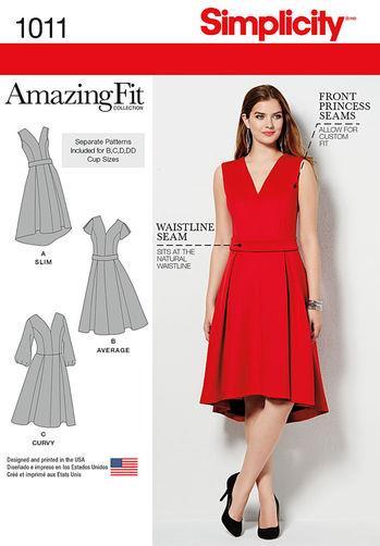 amazing fit dress patterns Simplicity Sewing Pattern 2247 Misses' & Plus Size Amazing Fit Dresses