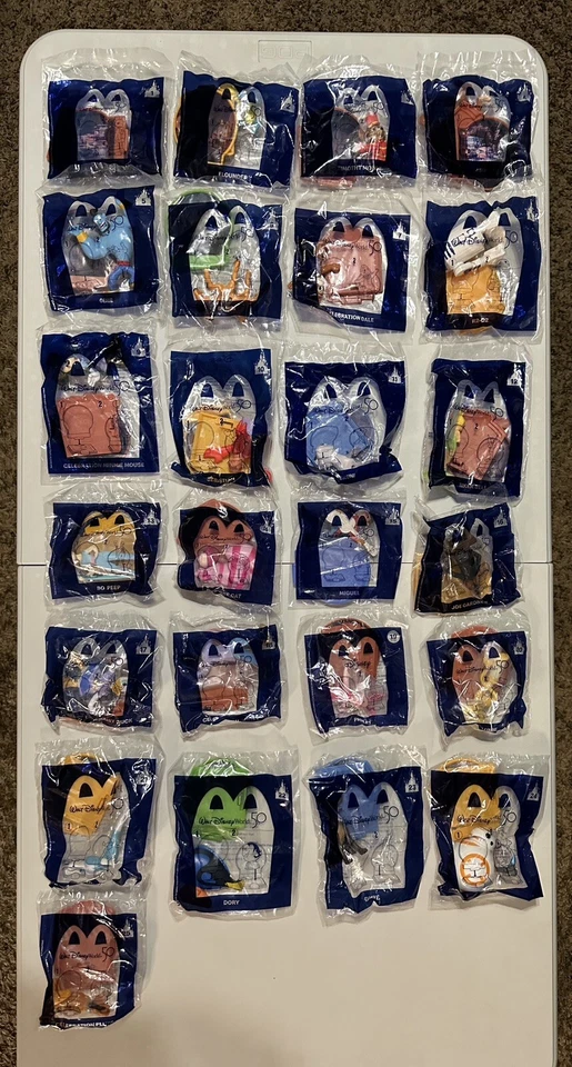 MCDONALDS WALT DISNEY WORLD 50 ANIVERSARIO HAPPY FOOD TOYS 2021 - JUEGO COMPLETO Foto 3 de 4
