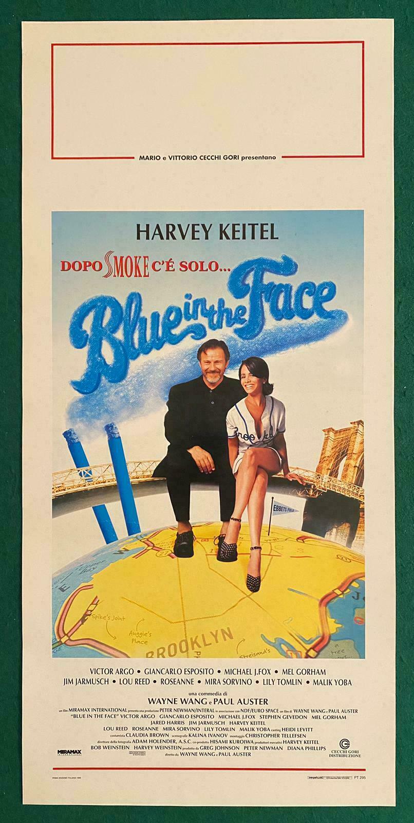 Locandina di Blue in the Face (1995)