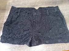 Sans Souci Sz M Lace Party Club Dress Shorts Pleated Halloween Birthday 