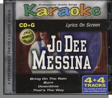 Karaoke CD G - Jo Dee Messina - New 4 Song CD Bring On The Rain, That's The Way