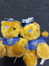 2 x Rite Lite Happy Chanukah Hanukkah 7-Inch Plush Teddy Bear with T-Shirt #653