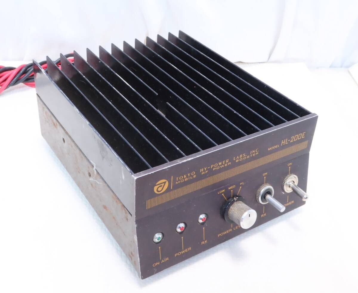 TOKYO HY-POWER HL-200E Linear Amplifier Compatible with 1.9MHz to