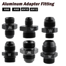 6 8 10 12 AN Flare to -6 8 10 12 ORB O Ring Boss Aluminum Adapter Fitting