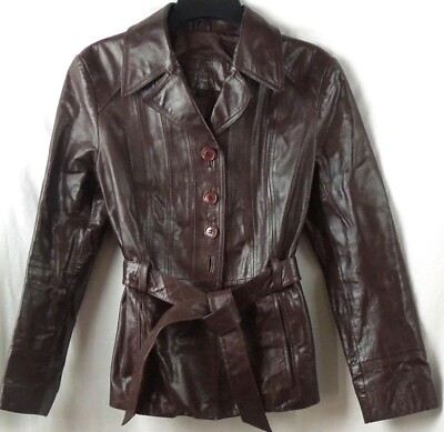 guess maroon leather jacket