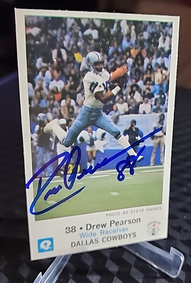 Drew Pearson #88 DALLAS COWBOYS Wide Receiver FOOTBALL CARD