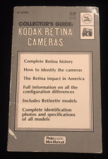 Collector's Guide: KODAK RETINA CAMERAS - Dated 1973 - Excellent Condition