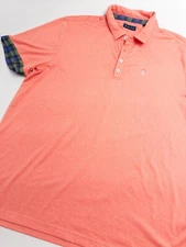 William Murray Golf Polo Shirt Mens 2XL Orange Performance Short Sleeve