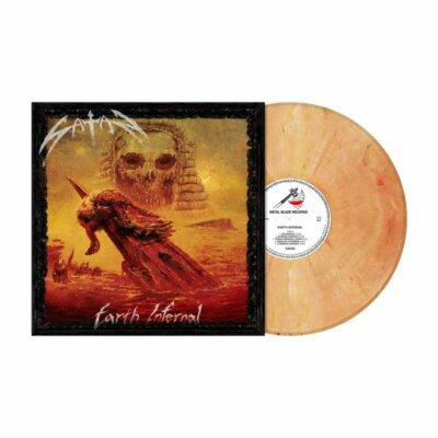 SATAN - Earth Infernal (LIM.500 ORANGE RED BROWN MARBLED*NWOBHM*BRIAN ROSS)