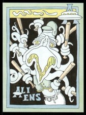 Alien Monster 1993 Allegheny Aliens Baseball Card (NM)
