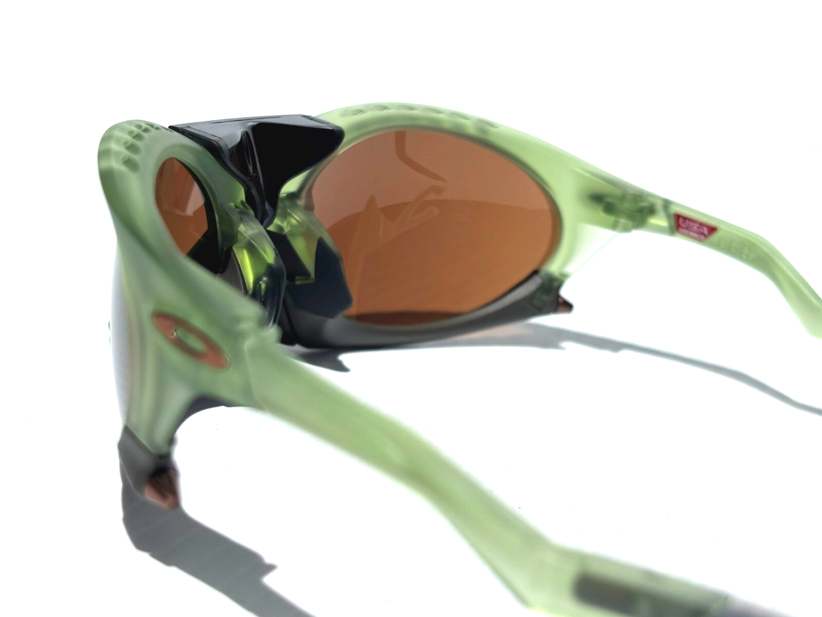 NEW Oakley PLANTARIS Matte Transparent Fern PRIZM Tungsten Lens