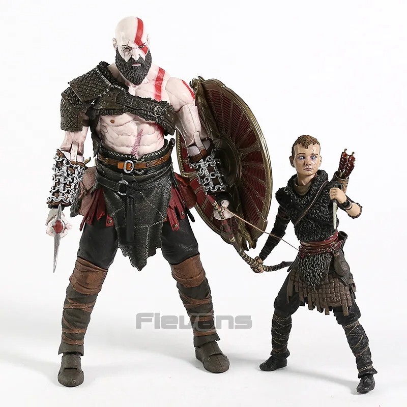 Neca God of War Kratos Atreus Ultimate Action Figure 2 Pack