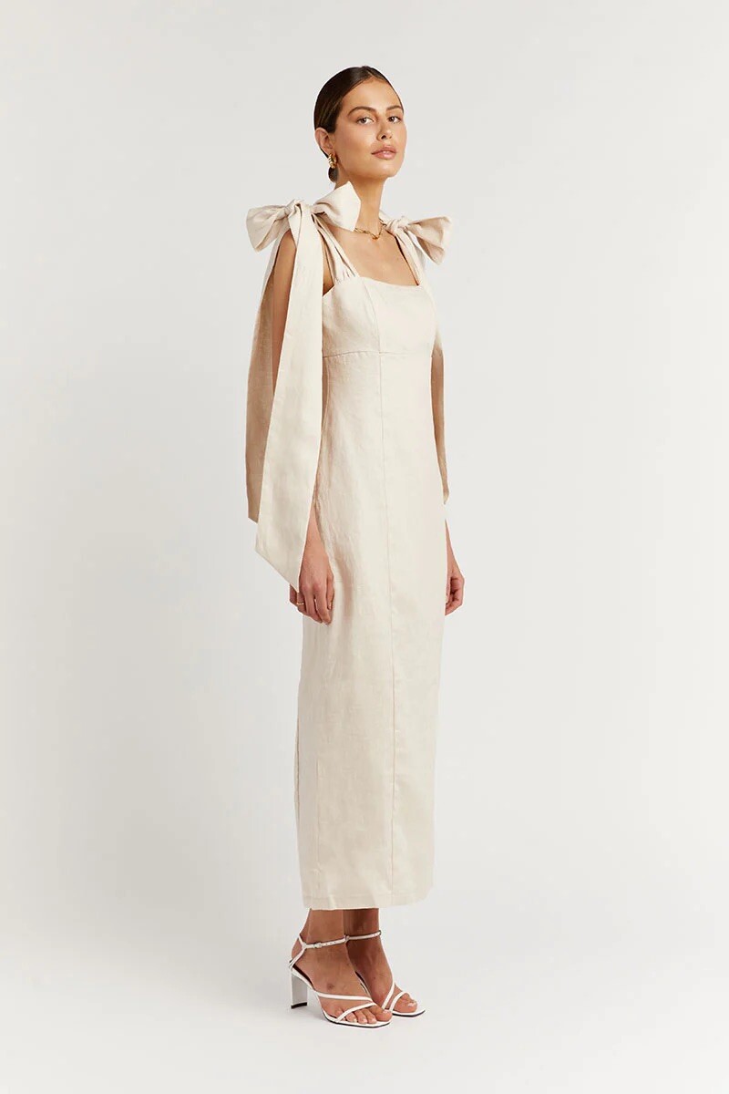 american made linen dresses MARY 18