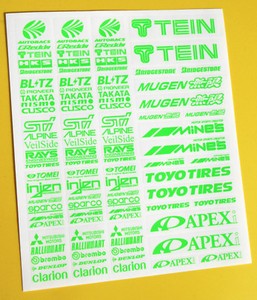 rc drift stickers