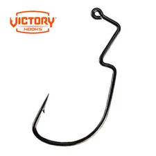 Victory Hooks 10777 EWG Hook Extra Wide Gap Black Nickel Endura Needle Point New